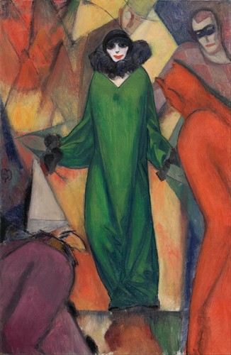 Albert bloch domino - il, verde