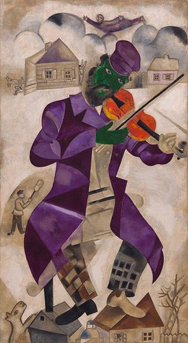 Marc chagall violinista - marc,