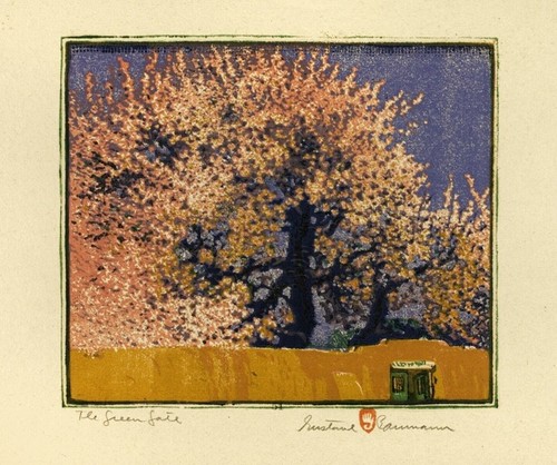 Porta verde 1923 - la, :
